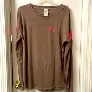 Excellent condition Victoria’s Secret PINK long sleeve size S *hold for Misty*